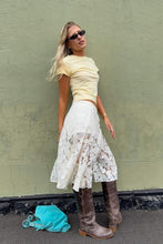 Load image into Gallery viewer, Baby Tee - Pale Yellow
