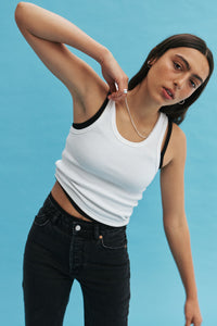 Toni Tank - Vintage White