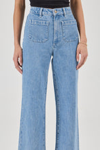 Load image into Gallery viewer, Sailor Wide Leg Jeans Long - Lily Blue
