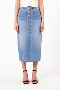 Sailor Skirt - Mid Vintage Blue