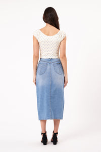 Sailor Skirt - Mid Vintage Blue