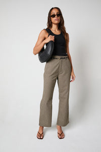 Heidi Pant - Brown Check