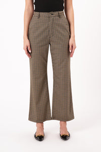 Heidi Pant - Brown Check