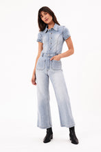 Load image into Gallery viewer, Sailor Jumpsuit - Light Vintage Blue
