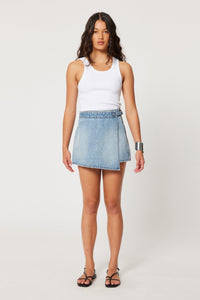 Skort - Faded Blue