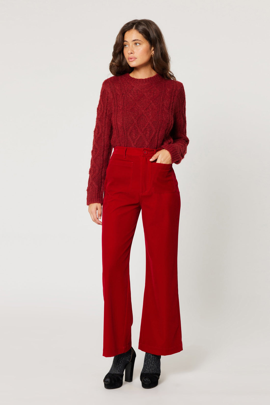 Sailor Jean Velvet - Ruby