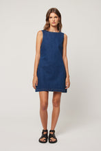 Load image into Gallery viewer, Shift Dress - Deep Blue
