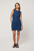 Load image into Gallery viewer, Shift Dress - Deep Blue
