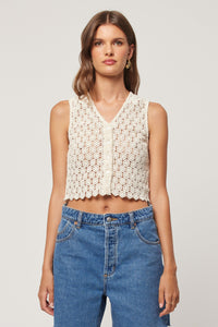 Maisie Vest - Lace