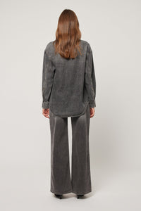Classic Denim Shirt - Black Stone