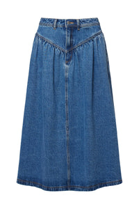 Leonie Skirt - River Blue