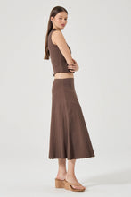 Load image into Gallery viewer, Daphne Skirt Crinkle - Nutmeg
