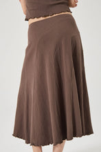 Load image into Gallery viewer, Daphne Skirt Crinkle - Nutmeg
