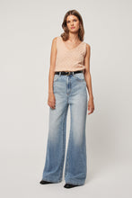 Load image into Gallery viewer, Lace Knit Tank Sabine - Pink
