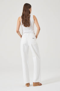 Crinkle Tank - White
