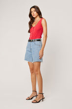 Load image into Gallery viewer, Paloma Pointelle Tank - Crimson
