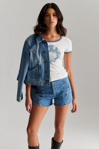 ACDC Denim Jacket - Lightning