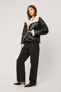 Faux Shearling Jacket