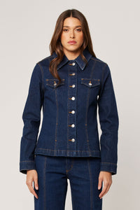 Celeste Jacket - Riley Blue