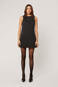 Shift Dress - Stone Black