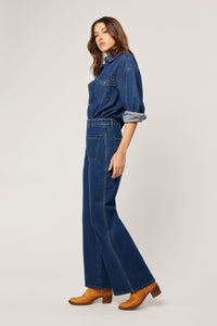 Classic Denim Shirt - Kiri Blue