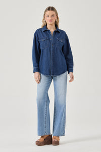 Classic Denim Shirt - Kiri Blue