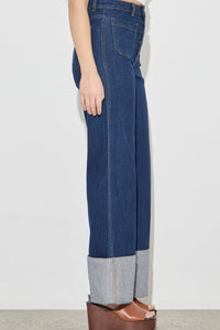 Sailor Jean Long - Riley Blue Cuff