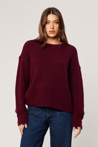 Tomboy Merino Knit - Oxblood