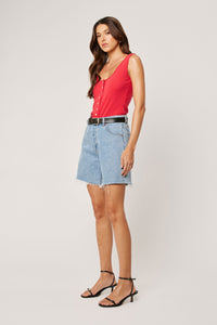 90s Relaxed Short - Country Blue