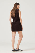 Load image into Gallery viewer, Shift Dress - Chocolate Cord
