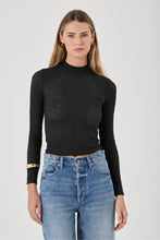 Load image into Gallery viewer, Daisy Lace High Neck Top
