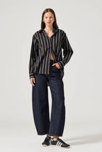 Load image into Gallery viewer, Brownstone Shirt - Black Stripe
