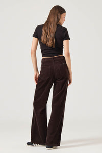 Sailor Pant Long - Chocolate Cord