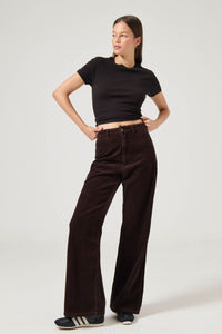 Sailor Pant Long - Chocolate Cord