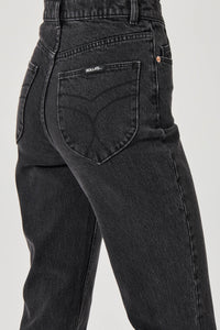 Loulou Straight Long - Black Sand
