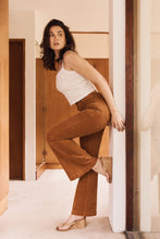 Load image into Gallery viewer, Eastcoast Flare Jean - Caramel Cord
