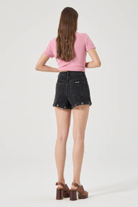 Mirage Short - Black Sand Eyelet