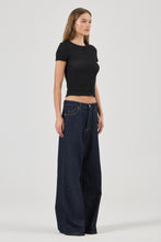 Load image into Gallery viewer, Daisy Lace Tee - Black
