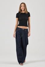 Load image into Gallery viewer, Daisy Lace Tee - Black
