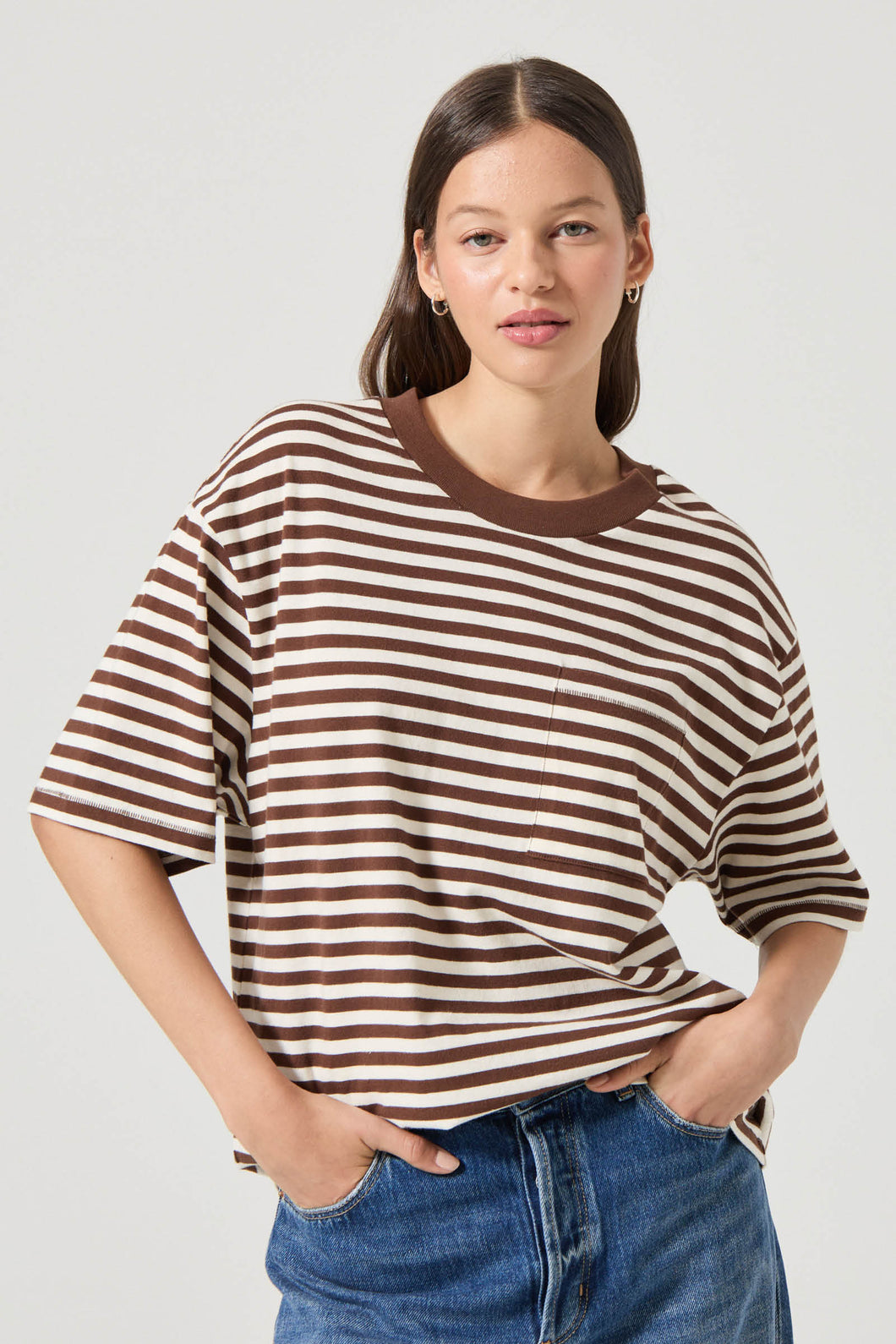 Off Duty Tee - Stripe