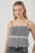 Load image into Gallery viewer, Paloma Gingham Cami
