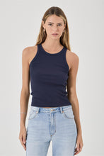 Load image into Gallery viewer, Studio Rib Tank - Navy
