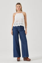Load image into Gallery viewer, Afterglow Eyelet Cami
