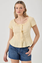 Load image into Gallery viewer, Esme Top - Buttercream
