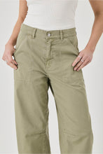 Load image into Gallery viewer, Gigi Barrel Drill Jean - Summer Olive
