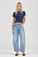 Load image into Gallery viewer, Pointelle Classic Tee - Navy
