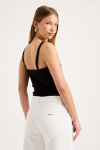 Load image into Gallery viewer, Pointelle Cami - Black
