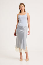 Load image into Gallery viewer, Pointelle Cami - Dusty Blue
