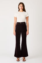 Load image into Gallery viewer, Eastcoast Flare Corduroy Pants - Dark Cherry
