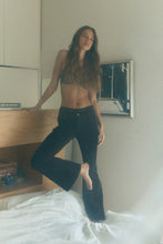 Load image into Gallery viewer, Downtown Flare Jean - Espresso Cord
